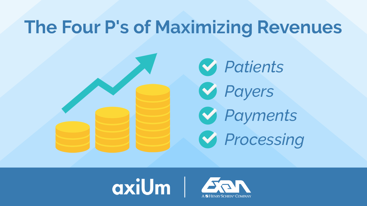 The Four P’s of Maximizing Revenues at Your Dental Organization – Patients, Payers, Payments & Processing