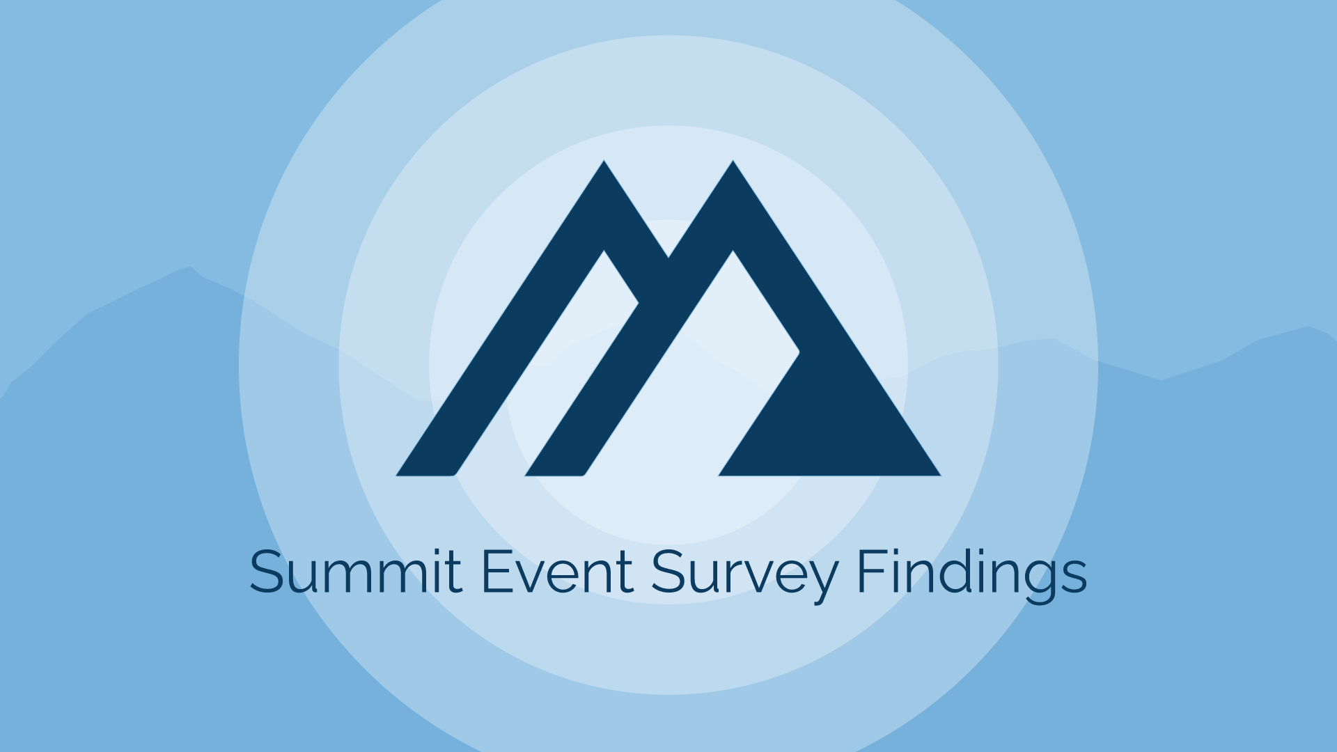 Summit Event Survey Findings